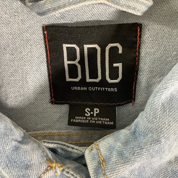 BDG Urban Outfitters Denim Jacket Button Front - Picture 5 of 7